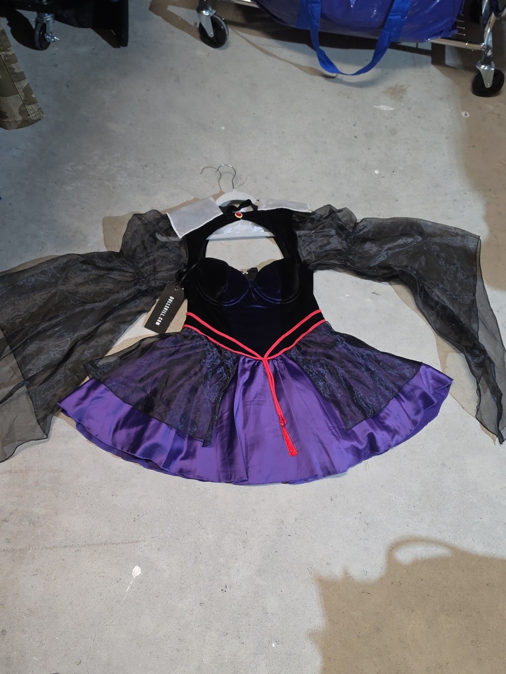 Nwt Dolls Kill Dark Queen Dress